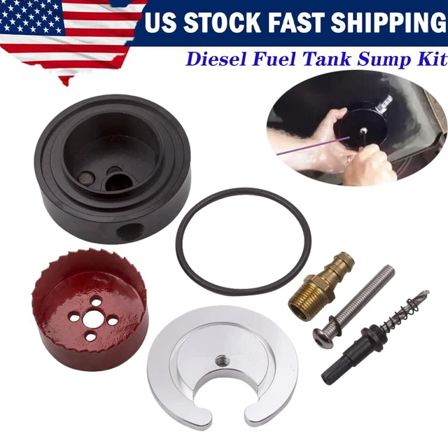 FUEL TANK SUMP Kit FIT FASS Airdog Pump Cummins Duramax Powerstroke