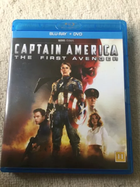 Captain America First Avenger Blu Ray