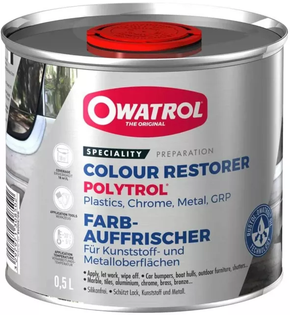 Owatrol Polytrol Farbauffrischer Anlaufschutz  Metall 500ml