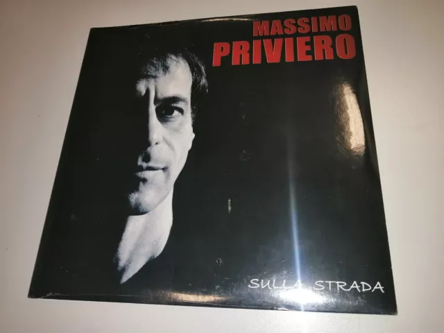 MASSIMO PRIVIERO RARO 2 x LP DOPPIO y 2009 sulla strada SIGILLATO FOLK ROCK ITA