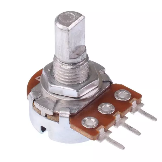 10K 16mm Linear Splined Potentiometer D Shaft Pot