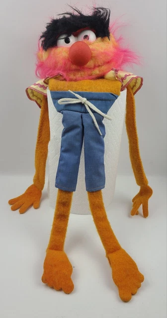 Vintage Animal Hand Puppet Fisher Price Muppet Doll 854 Jim Henson 1976-1978 28”
