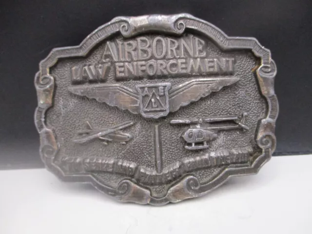 Airborne Law Enforcement Belt Buckle / Police ASTREA Pilot Sheriff