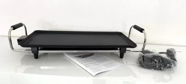 HENDI - Grill Plancha de table TEPPANYAKI - Electrique - 440 x 230 mm - NEUVE
