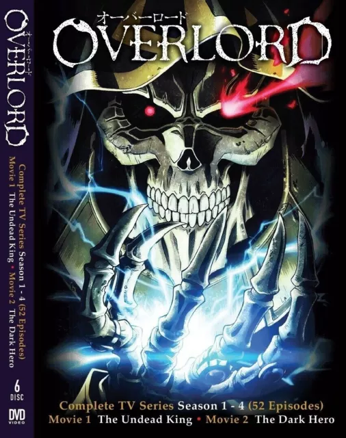 ANIME OVERLORD SEASON 4 Vol.1-13 End DVD ENGLISH DUBBED REGION ALL +FREE  ANIME