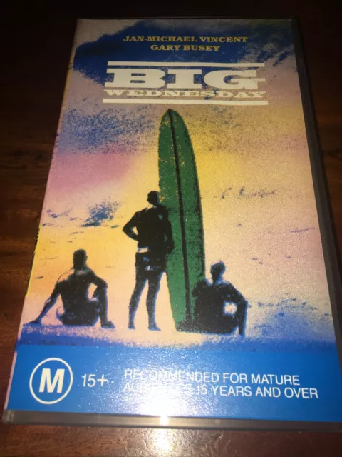 Big Wednesday - Jan Michael Vincent - Gary Busey - 1978 Vhs Video