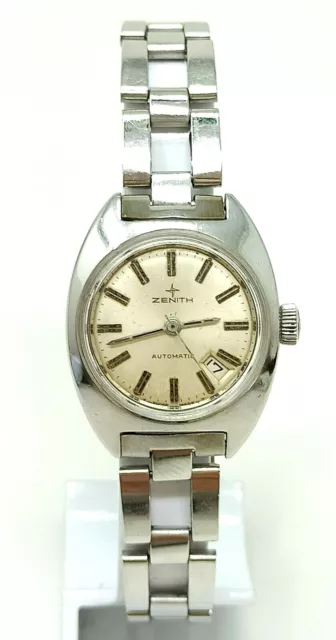 Orologio Zenith automatic watch vintage clock swiss made caliber 1724 C lady rar