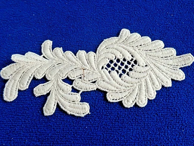 Textiler Garderoben Spitzen Ein- oder Aufsatz, 20x9 cm, unbenutzt, neu