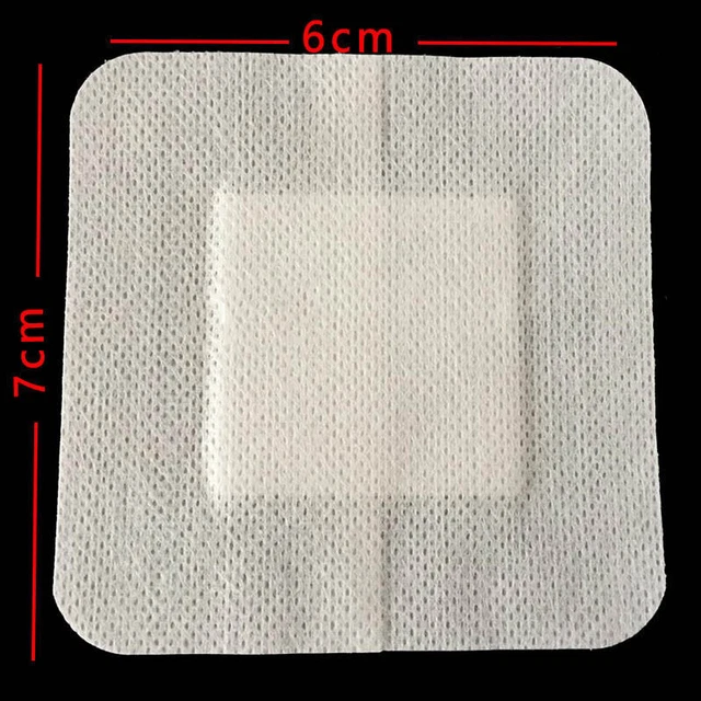 Benda medica per ferite 6 cm x 7 cm in tessuto non tessuto I5T9