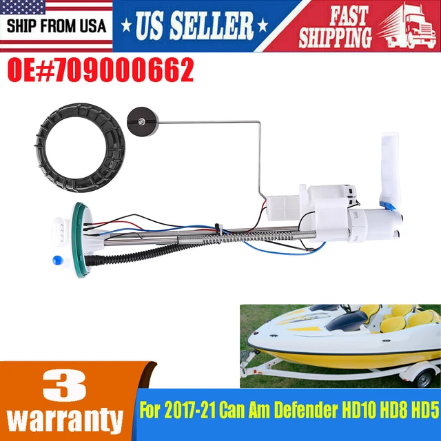 Fits 2017 2018 - 2021 Can Am Defender HD10 HD8 HD5 Fuel Pump 709000662