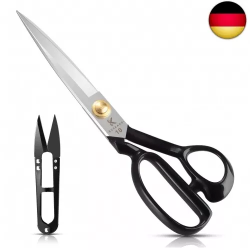 Homlynn Schneiderschere 25,5 cm – Schneiderschere zum Schneiden von Stoff, K