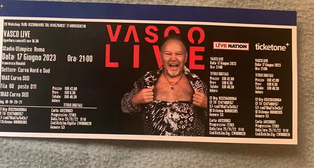 biglietti vasco rossi 2023