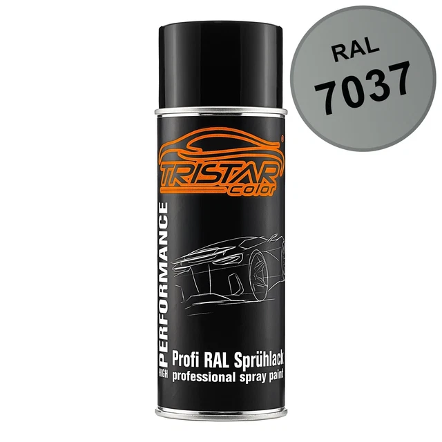 RAL 7037 Staubgrau Spraydose alle Glanzgrade Varianten