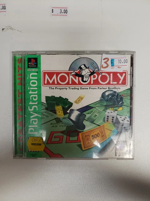 Trader Games - MONOPOLY SONY PLAYSTATION 1 (PS1 PLATINUM) PAL-FR (NEUF - BRAND NEW) on Playstation 1 Trader Games - MONOPOLY SONY PLAYSTATION 1 (PS1 PLATINUM) PAL-FR (NEUF - BRAND NEW) on Playstation 1