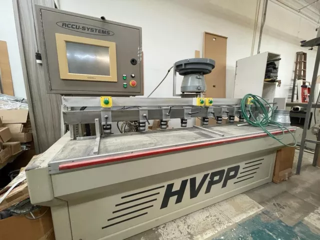 Accu System Hvpp 2005 Cnc Dowel Bore, Glue & Inserter 