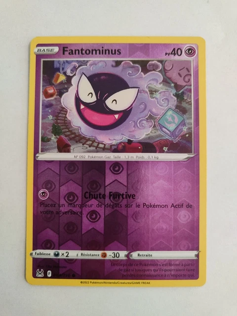 Pokemon Cards - Fantominus Reverse 064/196 - Lost Origin EB11