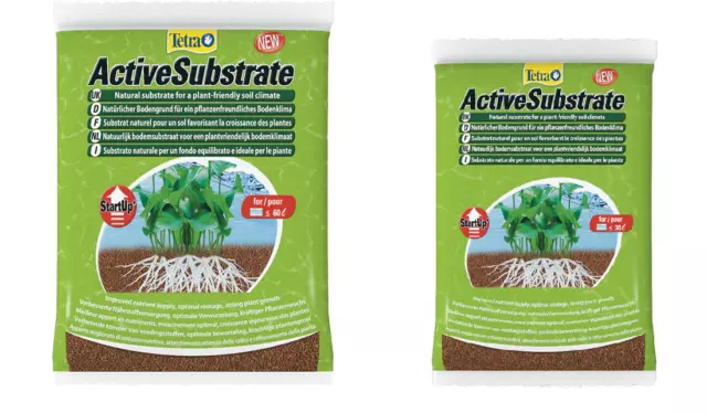 Tetra Active Substrate Aquarium Plant Soil Aquascape Planting Fertiliser 3L 6L