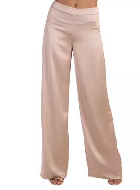 Trina Turk NWT Long Weekend Wide Leg Pants in Moonstone- Size  2