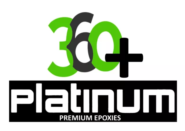 Platinum 360+  Epoxy Resin FAST. Clear. Non toxic FDA Food grade. Free Freight