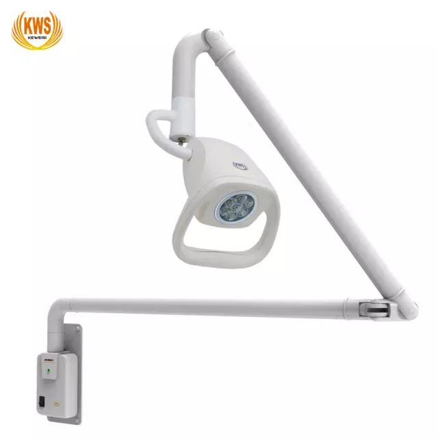 Wall Mounted Dental LED Light Operatory Exam Medical Surgical Shadowless Lamp US