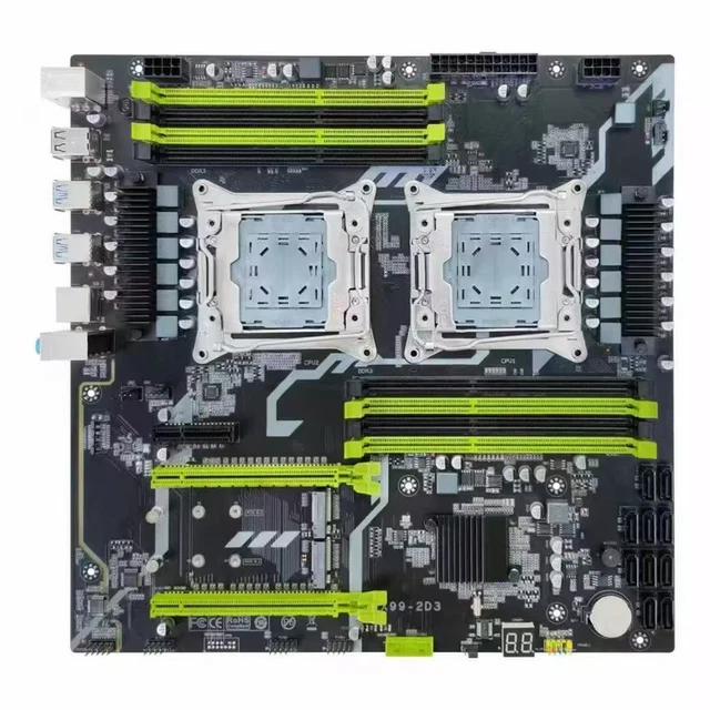 X992D3 MOTHERBOARD X99 Dual-Socket Motherboard LGA2011-3 Gigabit ...