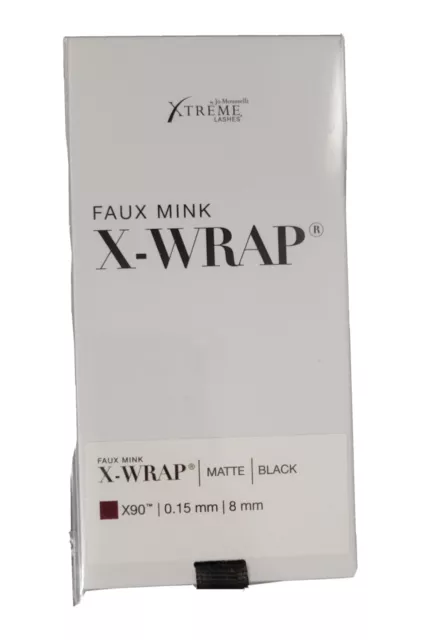 Xtreme Lashes X-Wrap Matte Black X90 0.15mm 8mm