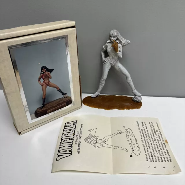 Vampirella 1 Frank Frazetta 7” Statue Vintage Rare HTF Resin