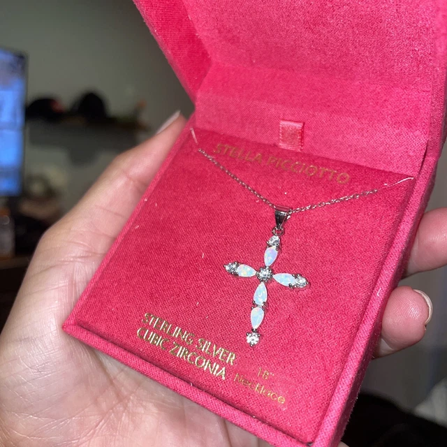 Stella picciotto verona cross necklace deals