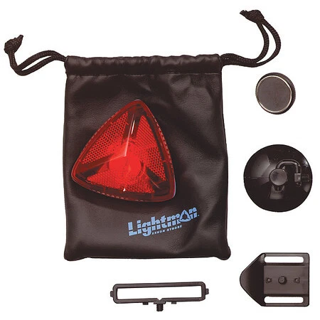 Zoro Select 10000 Clear Safety Strobe Kit,Clear