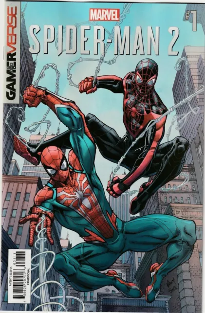 Spider-Man 2: Gamerverse #1 FCBD Promo Peter & Miles 1st app of The Hood Marvel