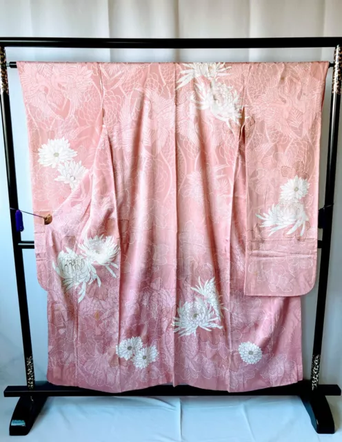 Vintage Japanese kimono - Furisode Kimono robe