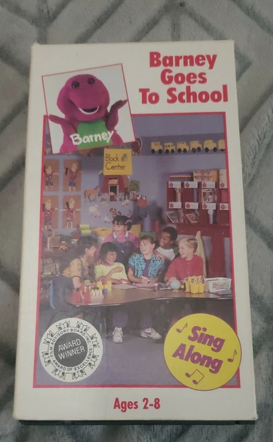 barney-barney-goes-to-school-vhs-1989-sing-along-educational-eur