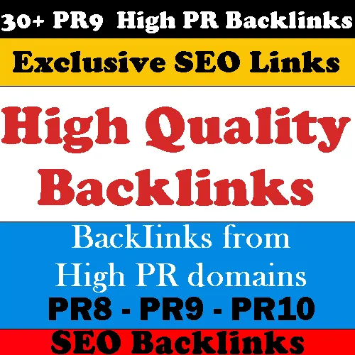 30+ PR9  High PR Backlinks, Exclusive SEO LINKS - Website SEO -Website Traffic