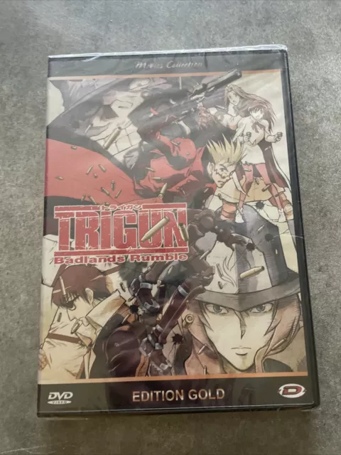 Trigun : Badlands Rumble / Dvd Edition Gold / Neuf Sous Blister D'origine / Vf