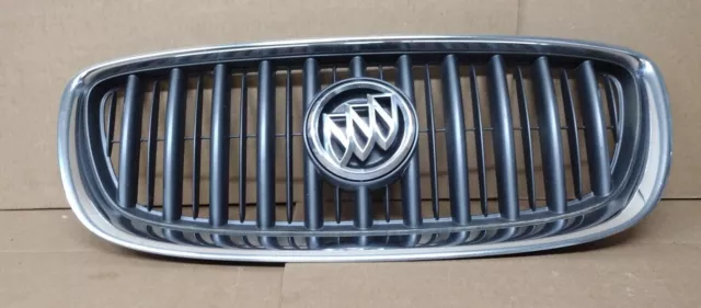 🏁2005-2007 Buick Terraza Oem  Chrome Front Upper Grille Grill Emblem 15228346
