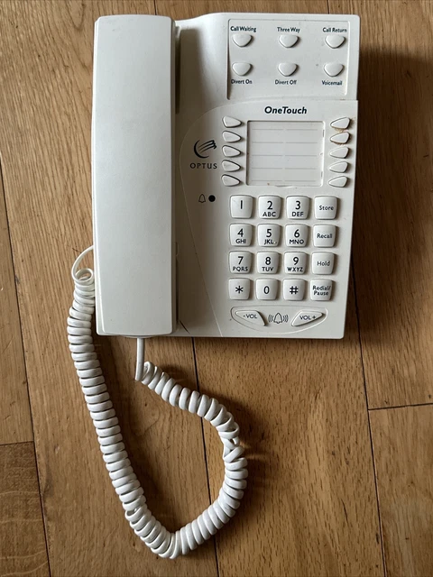 Optus One Touch 250 Telephone Handset Ivory