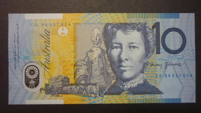 R316bi 1994 FRASER EVANS GENERAL PREFIX (GREY DOBELL) TEN DOLLAR