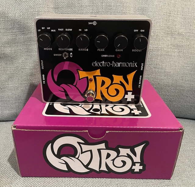 NEW ELECTRO-HARMONIX Q-TRON+ Plus Envelope Filter Pedal Envelope ...