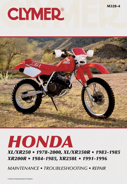Honda Xl/Xr250 Xl/Xr350R Xr200R service repair shop manual Haynes book