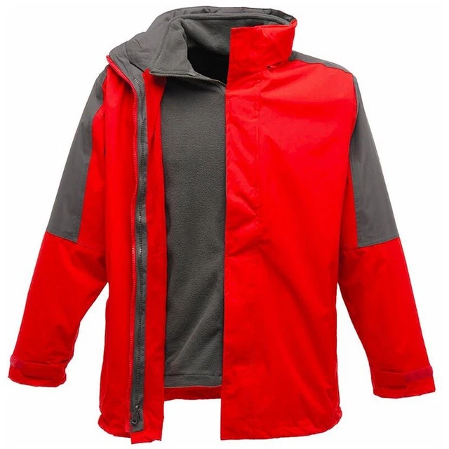 Regatta Defender III Men’s Fleece Inner 3 in 1 Waterproof Jacket Small RRP £90