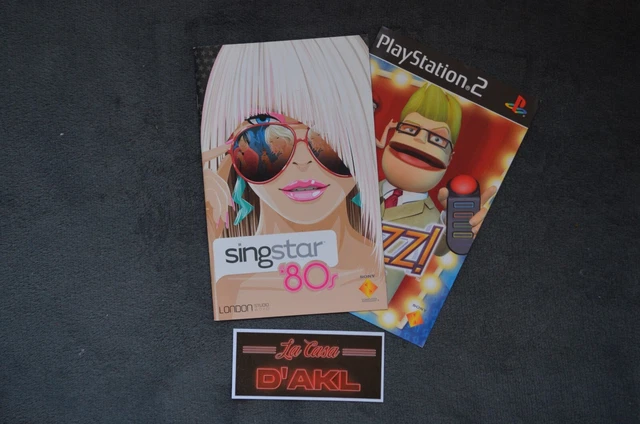 Notice Seule - Jeu Singstar '80s Pour PlayStation 2 - PS2 - Bon état