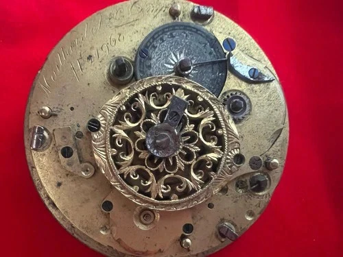 Montre à Gousset Victor Jeannot Genève, Mouvement N°21 Manuel - Cadran émail Blanc à Chiffres Ottomans - Occasion
