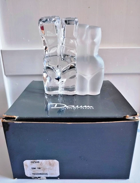 Figurine Canard En Cristal Daum (petit ébréchure)