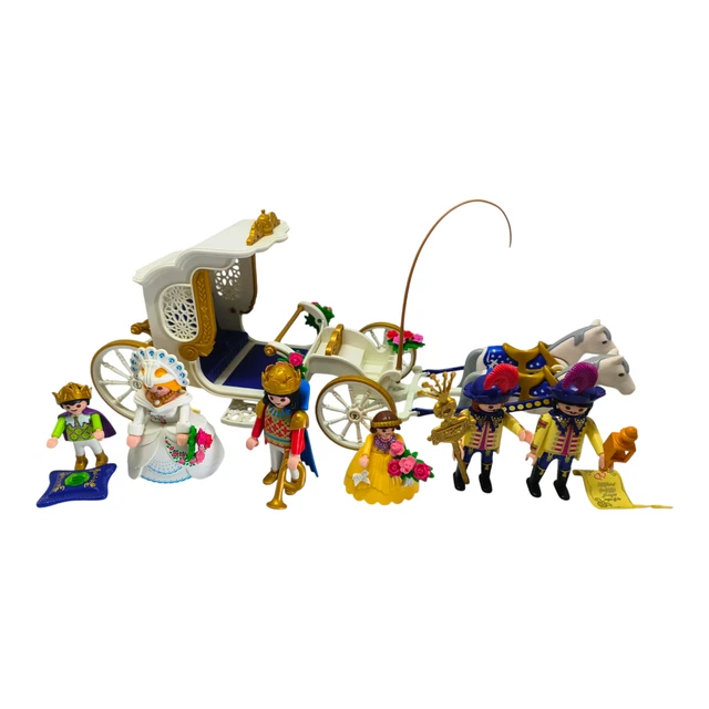 PLAYMOBIL 4258 ENFANT Garcon Prince Caleche Carrosse Princesse Maries
