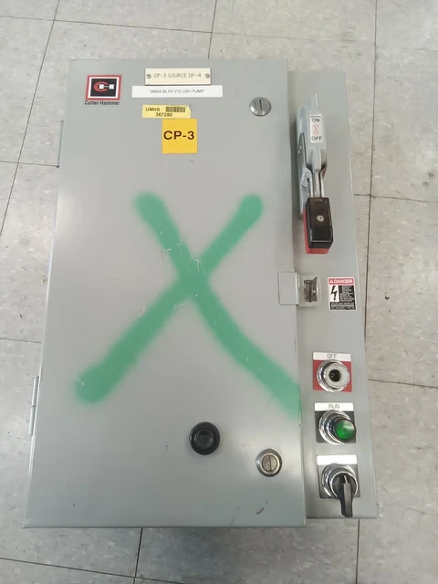 Cutler Hammer ECN1611CAC Combination Starter Size 1 Motor Control (PRKLT60)