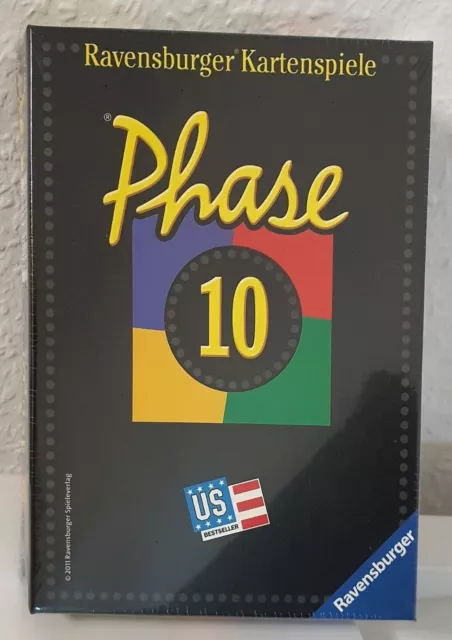 Phase 10 original Kartenspiel Ravensburger OVP in Folie