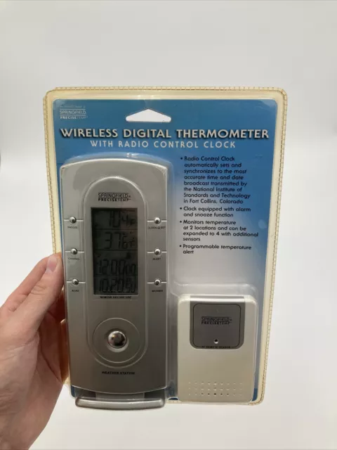 Springfield 91756 Wireless Thermometer with Indoor/outdoor Temp