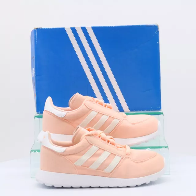 Adidas Originals Rivalry Scarpe Basse Bambini Uk 1 Eu 33 Rosa Ctrl £60 Gr