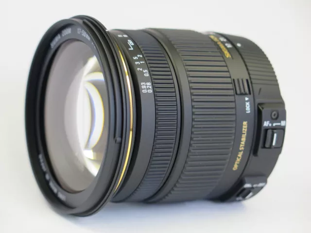 📸 Sigma 17-50mm F2.8 HSM OS EX DC Objektiv für Nikon 📸 ⭐⭐⭐⭐⭐