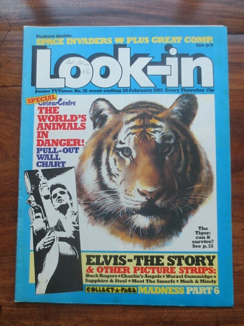 LOOK-IN MAGAZINE 28 February 1981 Sheena Easton Space Invaders Mike ...